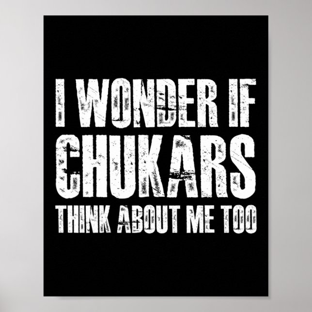 Ich frage mich, ob Tschukars über mich zu lustig C Poster (Vorne)