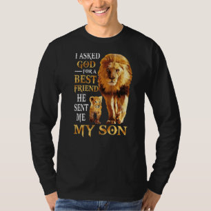 Ich Fragte Gott für einen besten Freund, den er mi T-Shirt