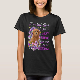 Ich Fragte Gott für einen besten Freund, den er mi T-Shirt