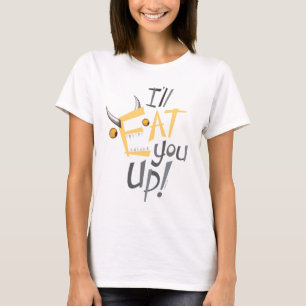 Ich fresse dich auf Grafik T-Shirt