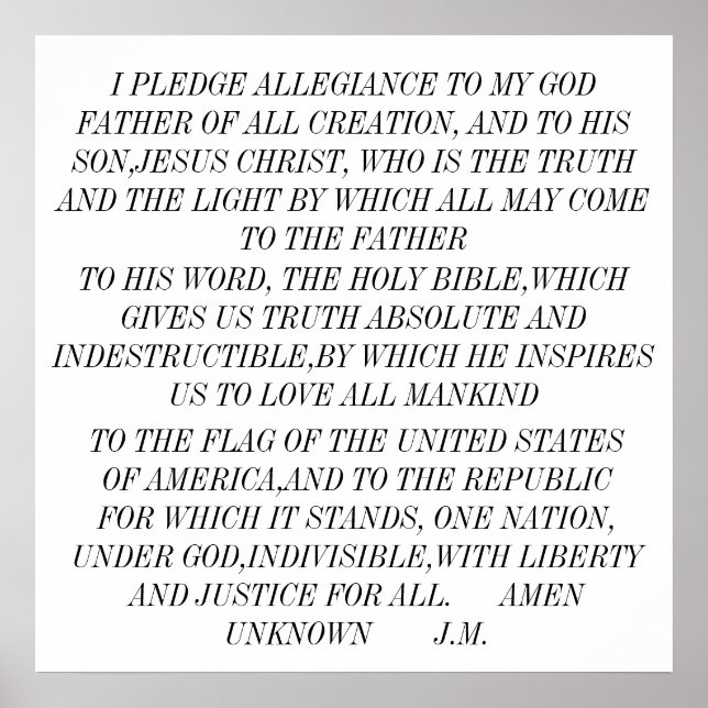 ICH FREUE MICH AN MEINEN GOTT VATER VON ALLEN KREU POSTER (Vorne)