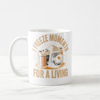 Ich friere Momente fürs Leben ein Lustiger Fotogra Kaffeetasse