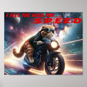 Ich fühle das Bedürfnis, das Bedürfnis nach Geschw Poster