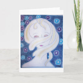 Ich fühle meine Universum-Grußkarten Karte