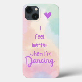 Ich fühle mich besser, wenn ich tanze! Case-Mate iPhone hülle