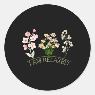 Ich fühle mich entspannt Sticker