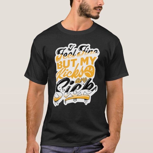 Ich fühle mich Fine Streetwear Del Sol 13s Matchin T-Shirt (Vorderseite)