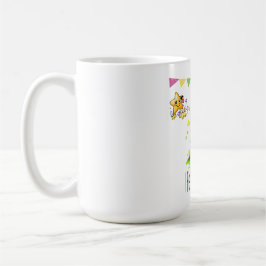 Ich fühle mich glücklich heute - St. Patrick's Day Kaffeetasse