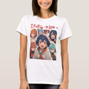 Ich fühle mich in Liebe Animes T - Shirt