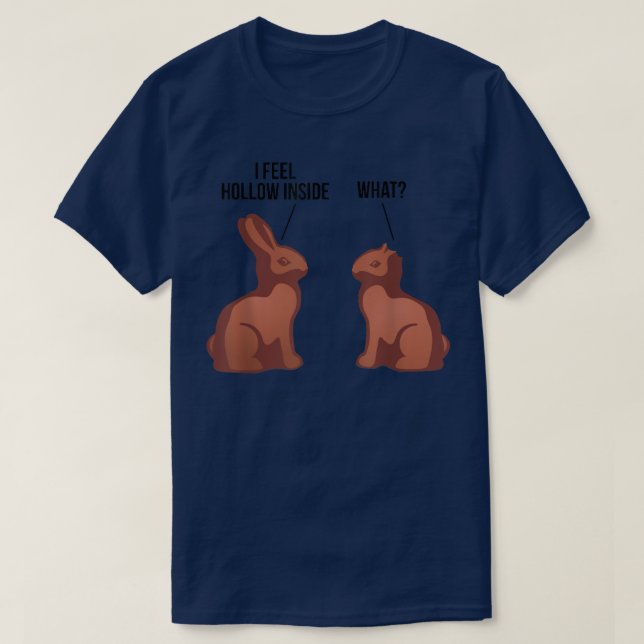 Ich fühle mich wie Hollow Inside Oaster Chocolate  T-Shirt (Design vorne)