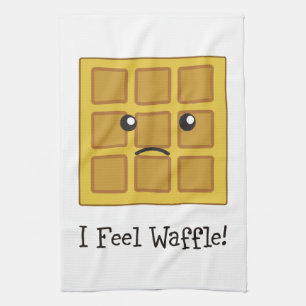 Ich fühle Waffel! Küchentuch