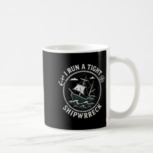 Ich führe ein enges Schiffswrack, ein sonniges Sar Kaffeetasse