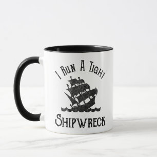Ich führe ein Nachtschiff Tasse