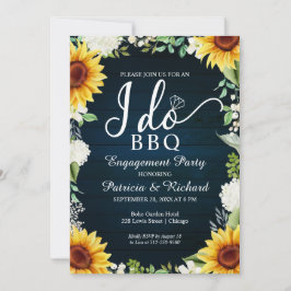 Ich führe eine Einladung zu GRILLEN Rustikaler Eng