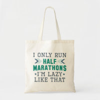 Ich führe nur Halbmarathons, die ich so mag