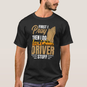 Ich führe Taxi-Taxi-Fahrrad-Grafik T-Shirt