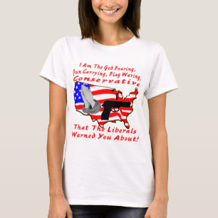 Ich fürchte Gott, ich trage mich, ich bin der Fla T-Shirt