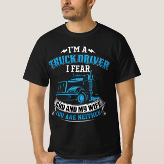 ICH FÜRCHTE GOTT UND MEINE EHEFRAU, DASS SIE SIND T-Shirt
