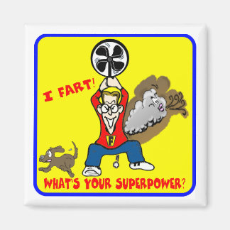 Ich Furz, was ist dein Supermachtmagazin? Magnet