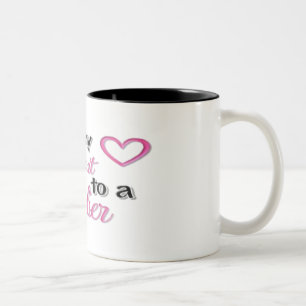 "Ich gab einem Soldaten mein Herz " Zweifarbige Tasse