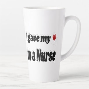 Ich gab mein Herz einer Krankenschwester schwarzer Milchtasse