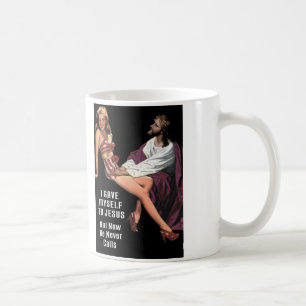 Ich gab mich Jesus Kaffeetasse