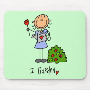 Ich Garten T-Shirts und Geschenke Mousepad