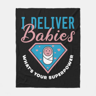 Ich gebe Babys, was für eine Supermacht Ihr Niedli Fleecedecke