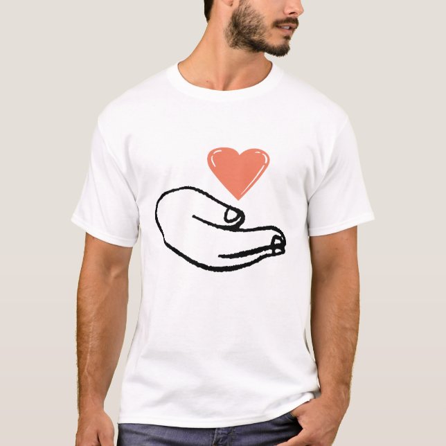 Ich gebe dir mein Herz T-Shirt (Vorderseite)