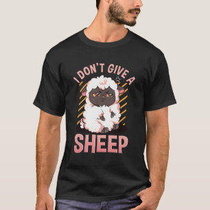 Ich Gebe Einem Schaf Keine Beachtung Lustiges Baue T-Shirt