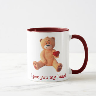 Ich gebe Ihnen mein Herz Tasse