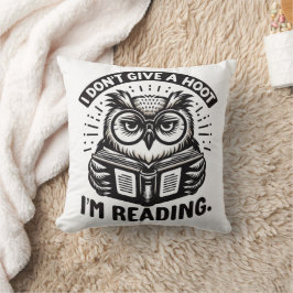 Ich gebe kein Hoot Kissen