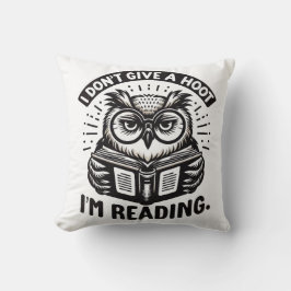 Ich gebe kein Hoot Kissen