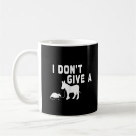 Ich gebe kein Ratten-Geschenk lustigen Donkey, Ani Kaffeetasse