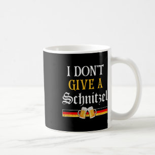 Ich gebe kein Schnitzel deutscher Bierbraut Wurst Kaffeetasse