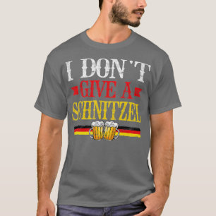 Ich gebe kein Schnitzel lustige deutsche Männer OK T-Shirt