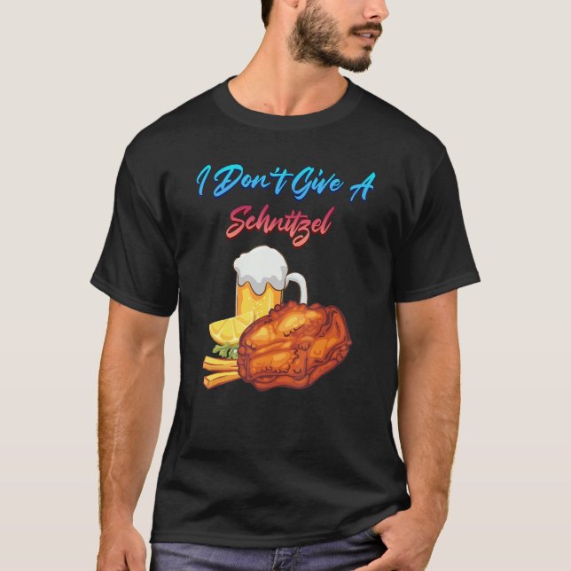 Ich gebe kein Schnitzel T-Shirt (Vorderseite)