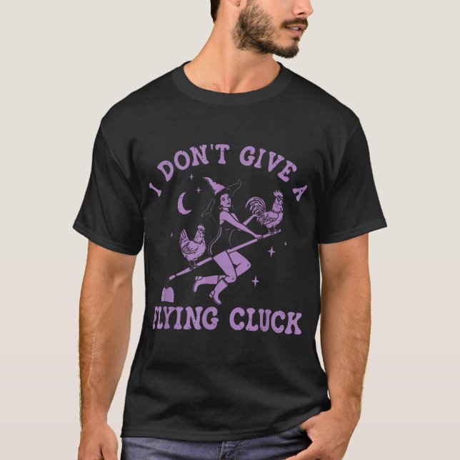 Ich gebe kein Zuruf-Hexenrennen T-Shirt (Vorderseite)