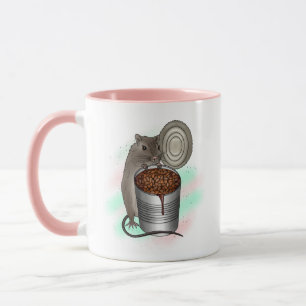 Ich gebe keine Ratte! Rattenbohnen und Bake Tasse