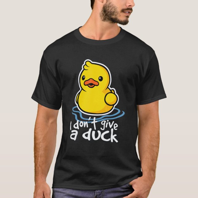 Ich gebe keinen Ententierzucht T-Shirt (Vorderseite)