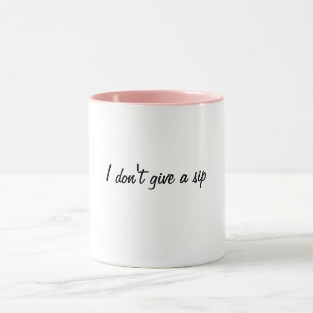 Ich gebe keinen Schluck Tasse (Zentrum)