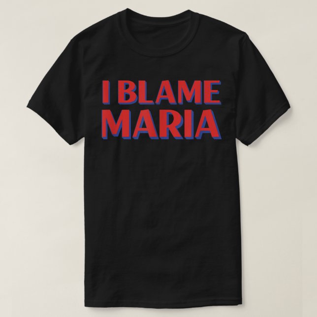 Ich gebe Maria Friends Name Buddy Nickname Funny P T-Shirt (Design vorne)