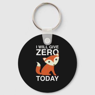 Ich gebe nullFox heute Schlüsselanhänger