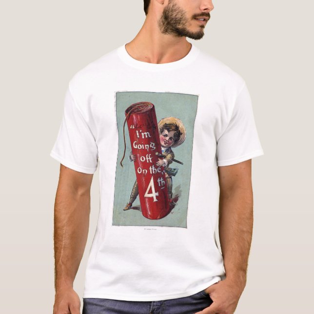 Ich gehe auf dem vierten # 1 aus T-Shirt (Vorderseite)