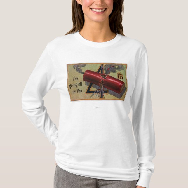 Ich gehe auf den vierten # 2 aus T-Shirt (Vorderseite)