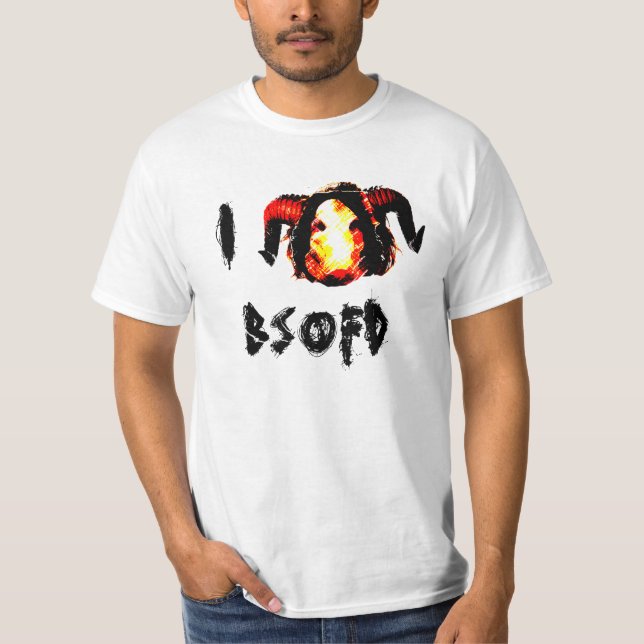 Ich gehe BSOFD voran T-Shirt (Vorderseite)