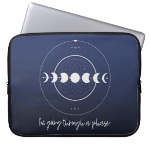 Ich gehe durch eine Phase (Mond) Laptopschutzhülle