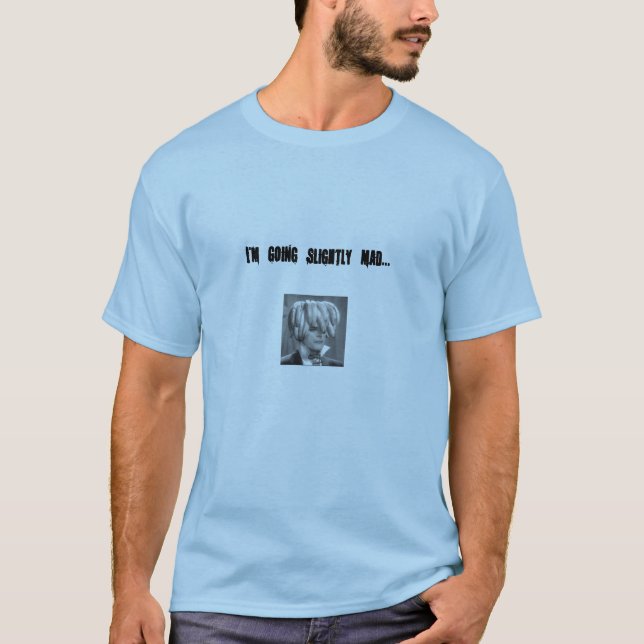 Ich gehe etwas wütend T-Shirt (Vorderseite)