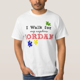 Ich gehe für… Jordanien-Autismus-T - Shirt