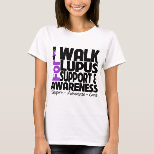 Ich gehe für Lupus-Bewusstsein T-Shirt